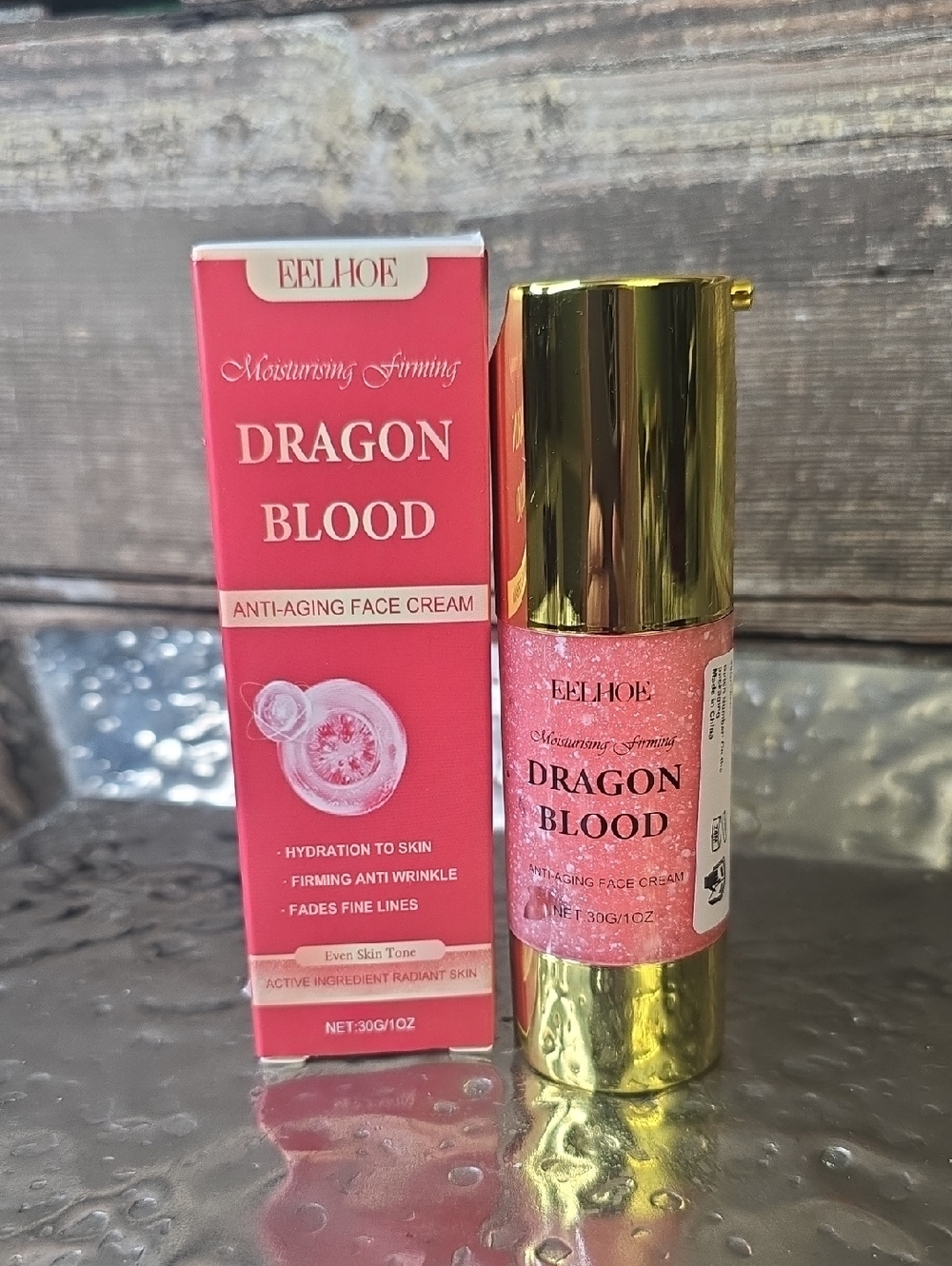 Eelhoe Dragon Blood Anti-Aging Face Cream - Pink, 1oz,  NWT